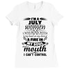 I Am A July Women Ladies Fitted T-Shirt