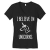 i believe in unicorns 2 Women's V-Neck T-Shirt