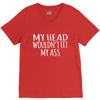 fit my ass V-Neck Tee