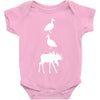 duck duck moose funny Baby Bodysuit