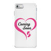 Coming Soon Baby Girl iPhone 7 Case