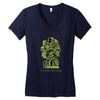 game of masks Women's V-Neck T-Shirt