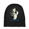 partner's in crime black funny Baby Beanies