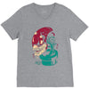 alien plant V-Neck Tee