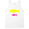 big fish little fish cardboard box Tank Top