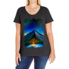 Under The Stars Ladies Curvy T-Shirt