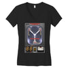 flux capacitor inspired by back to the future ideal birthd present Women's V-Neck T-Shirt
