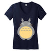 totoro Women's V-Neck T-Shirt