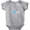 Technically, The Glass Is Always Full Baby Onesie