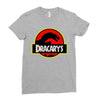 dracarys logo Ladies Fitted T-Shirt