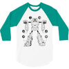assemble megazord 3/4 Sleeve Shirt