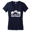 i'll fix it in photoshop Women's V-Neck T-Shirt