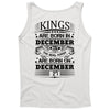 Real Kings Are Born On December 27 Tank Top