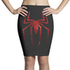 Spiderman Logo Pencil Skirts