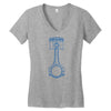 piston 3 Women's V-Neck T-Shirt