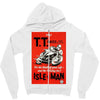 vintage tt race poster, ideal gift or birthday present Zipper Hoodie