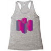 colorful nintendo Racerback Tank