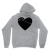 black heart Unisex Hoodie