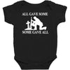 all gave some fallen soldier Baby Bodysuit
