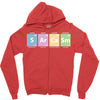 Sarcasm Elements Zipper Hoodie