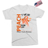 wear peach for  my [you can write any name] Exclusive T-shirt