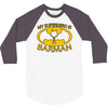 my superhero is barman 3/4 Sleeve Shirt