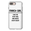 March Girl iPhone 8 Plus