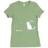 black cat magic Ladies Fitted T-Shirt