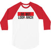 do not look honey back 3/4 Sleeve Shirt