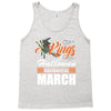Halloween Kings Are Born In March Tank Top