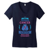 I am a Thyroid Cancer Survivor - What's Your Superpower? Women's V-Neck T-Shirt