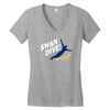 swan dive Women's V-Neck T-Shirt