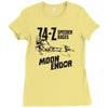 sanctuary speeder races Ladies Fitted T-Shirt