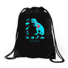 t rex diet Drawstring Bags