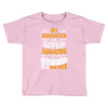 My Daughter Is Super Awesome Her Mother Toddler T-shirt