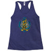 king of pirates anchor Racerback Tank