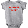 kid's tattooed daddy Baby Onesie