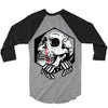 skull hexagon 3/4 Sleeve Shirt