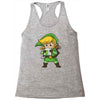 blowing bits Racerback Tank