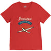 grandpa the pilot the myth the legend V-Neck Tee