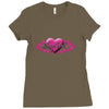 shy girl Ladies Fitted T-Shirt