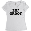 Little Groot Women's Triblend Scoop T-shirt