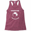 piscine t shirt personnalis&eacute; votre nom 8 ball arnaqueur Racerback Tank