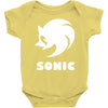 sonic uomo donna bambino sega videogames Baby Onesie