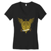 Dungeon Shield And Sword T-Shirt Women's V-Neck T-Shirt