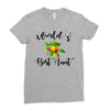 world's best aunt Ladies Fitted T-Shirt