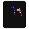 patriotic boxer Mousepad
