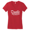 double deuce Women's V-Neck T-Shirt