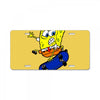 sponge board License Plate