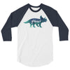 Prince Dinosaur 3/4 Sleeve Shirt